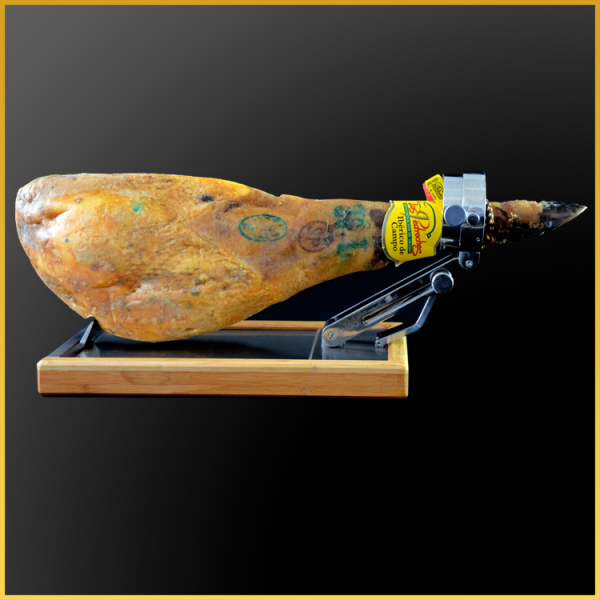 Jambon Ibérique cebo campo avec os 7kg+